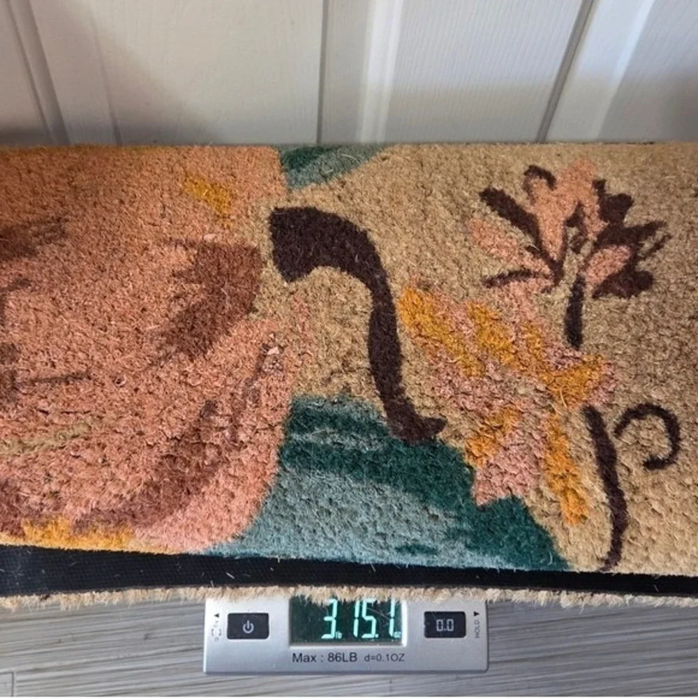 Thankful Fall Pumpkins Autumn Coir Front Doormat‎